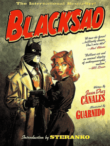 Book cover of Blacksad by Juan Diaz Canales